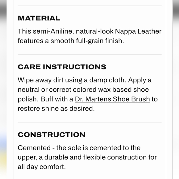 Doc Martens Chesney Combat Boots - Picture 9 of 9